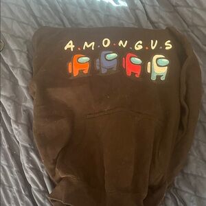 Among Us Black Hoodie